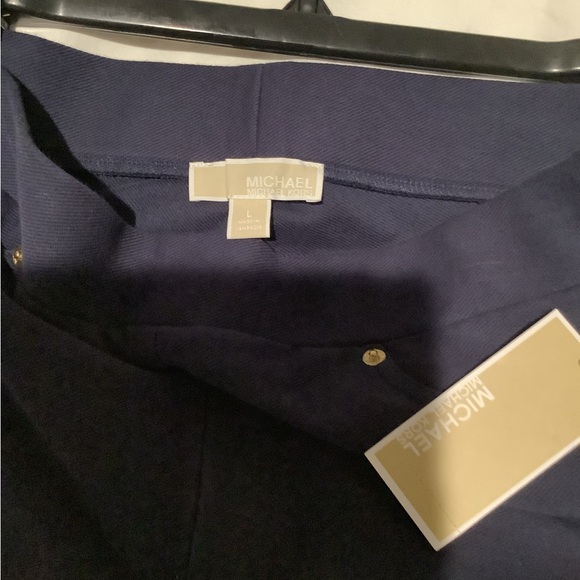 MICHAEL Michael Basics True Navy Blue Pants NEW $68 - Picture 4 of 4